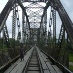 Grenzbrücke nach Panama