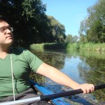 Mit unserem mexikanischen Freund Ruben im Spreewald