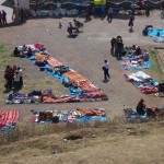 Der Sonntagsmarkt in Chinchero - in der Mittagszeit wie ausgestorben