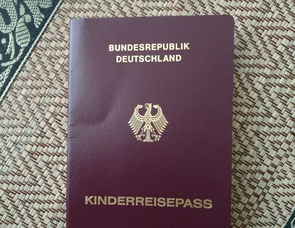 Visa waiver program kinderreisepass