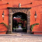 Die Hacienda Galindo in Queretaro - Wohnort der dt. Nationalelf bei der WM 1986