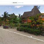 Google Streetview zeigt unser Lieblingshotel Mahekal in Playa del Carmen