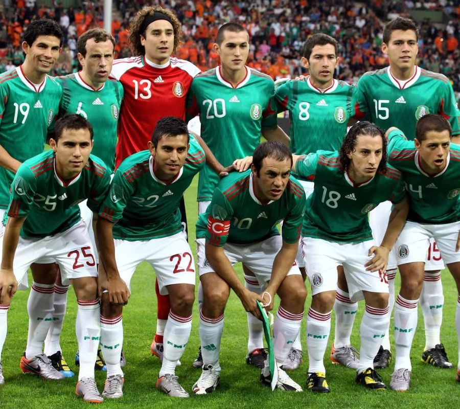 Team Mexiko-Südafrika