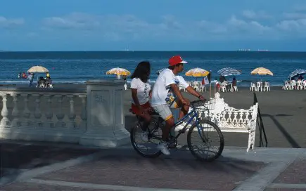 Noch geht es am Malecon von Veracruz ruhig zu...