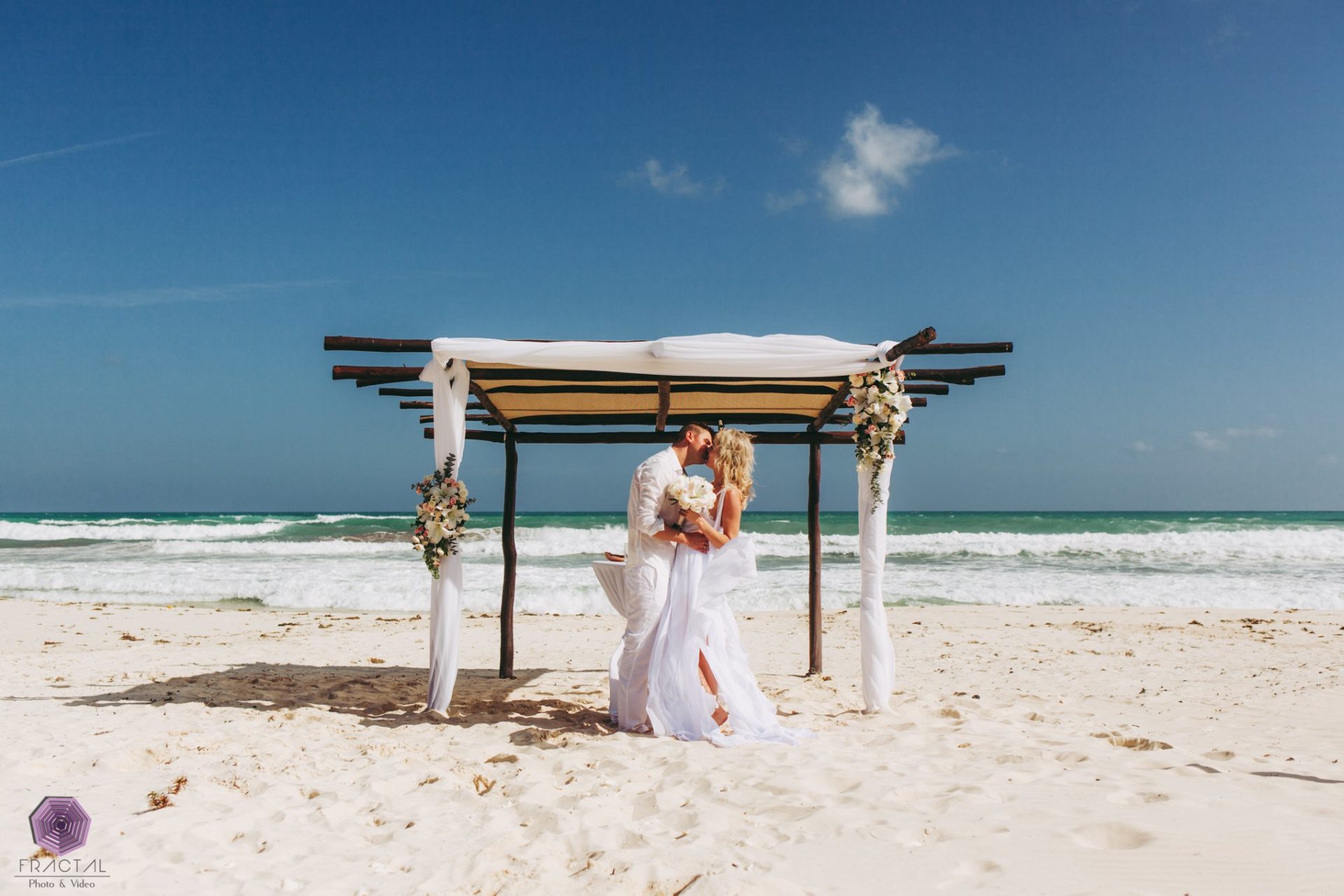 Heiraten am Strand von Mexiko