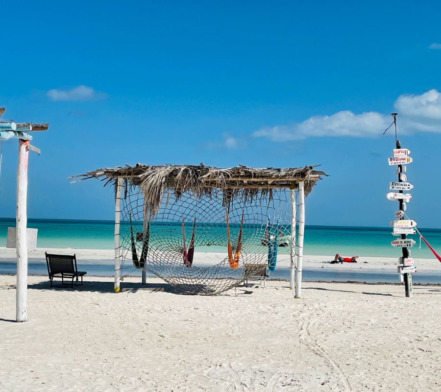 Holbox Strand in Mexico