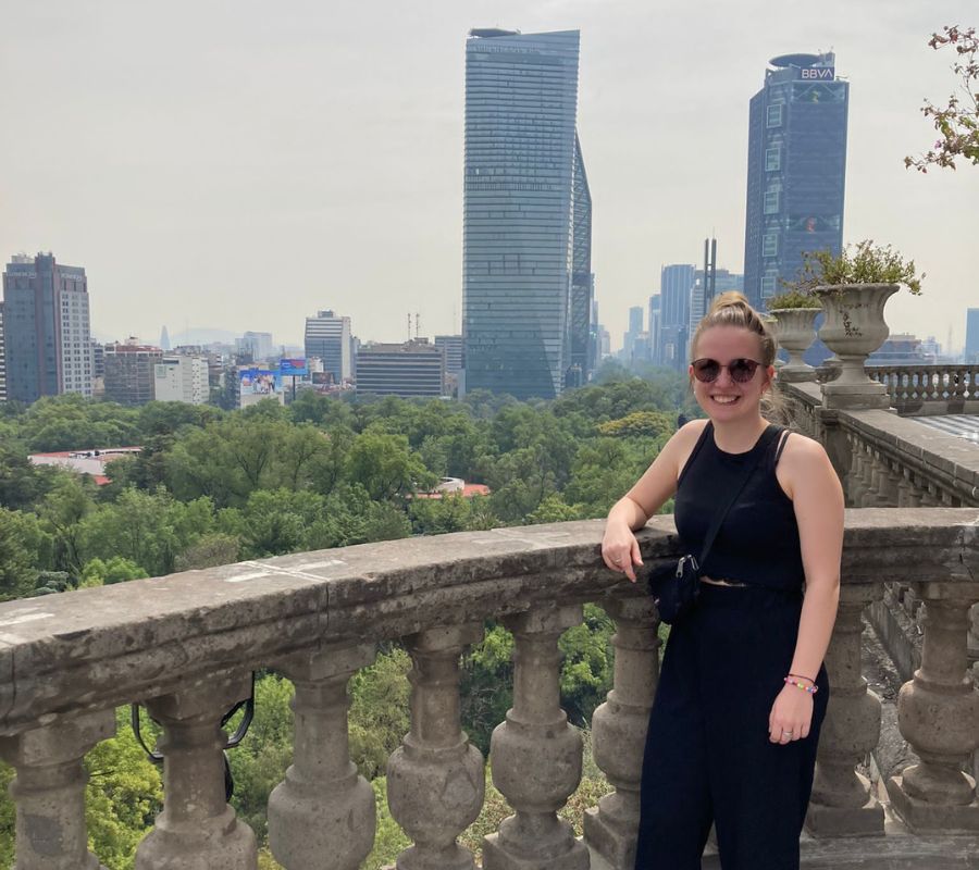 Ein Bild vom Aussichtspunkt Castillo de Chapultepec