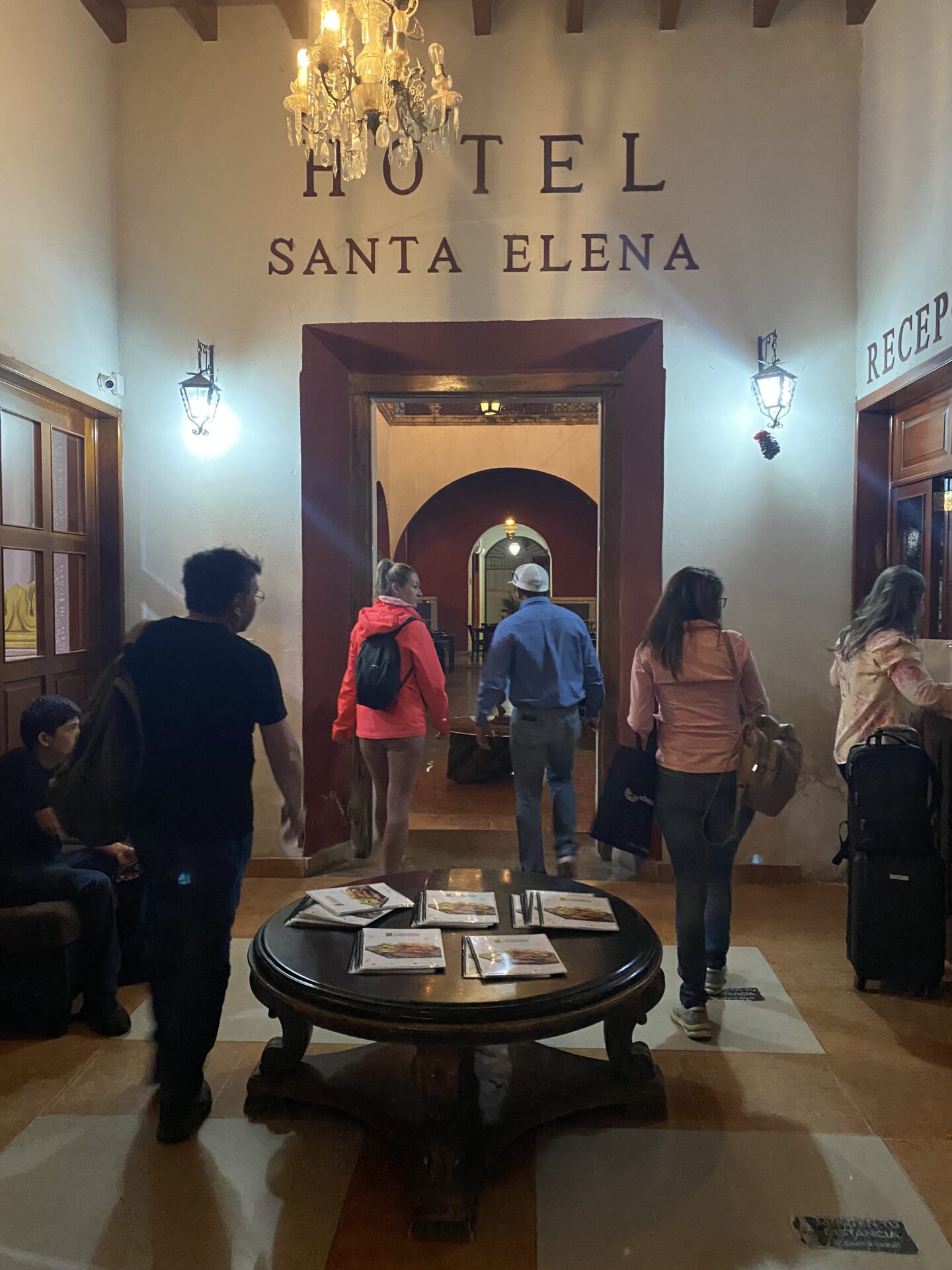 das Hotel Santa Elena in El Fuerte