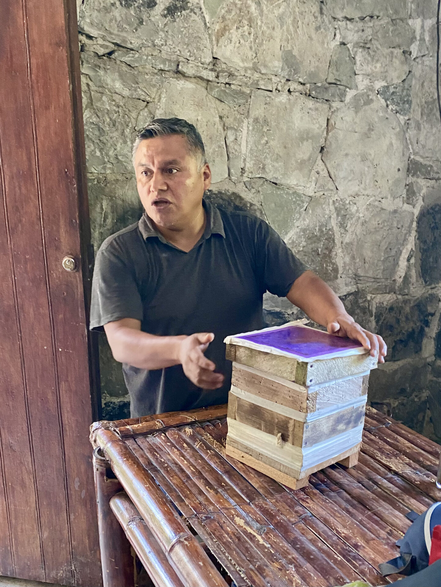 Miguel Alaya und die Abeja Melipona