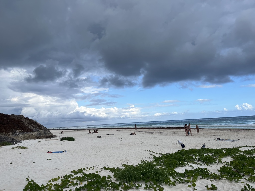 Parque del Jaguar Tulum Strand ein naturbelassener Strand im Parque del Jaguar in Tulum
