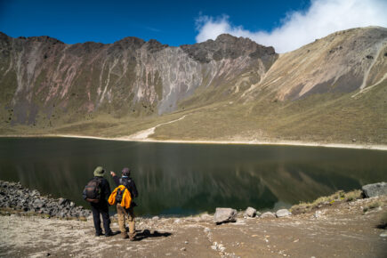 Eine Lagune des Nevado de Toluca - Foto von Hassen Salum/ATMEX